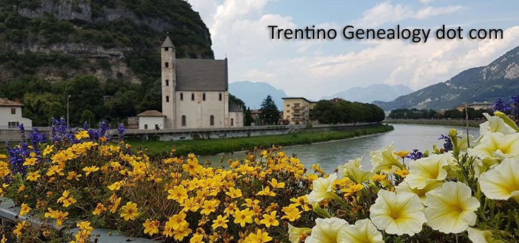 Trentino Genealogy dot com logo