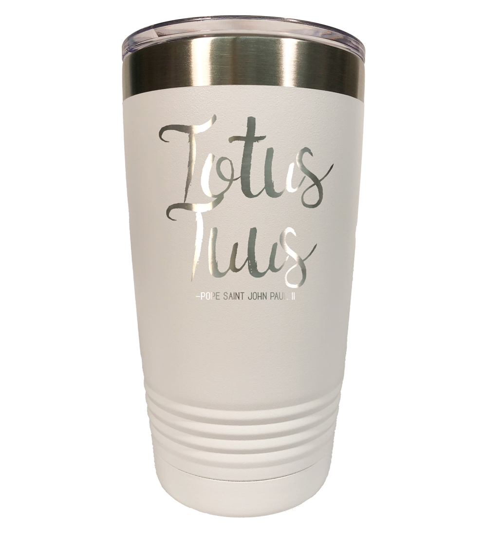 Totus Tuus Tumbler