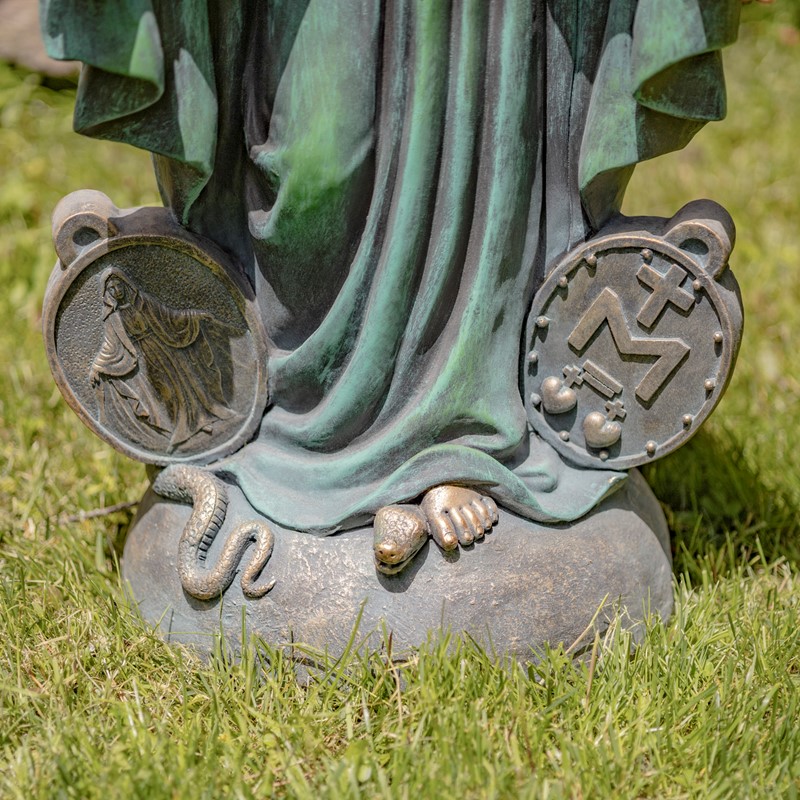 Miraculous Medal Feet