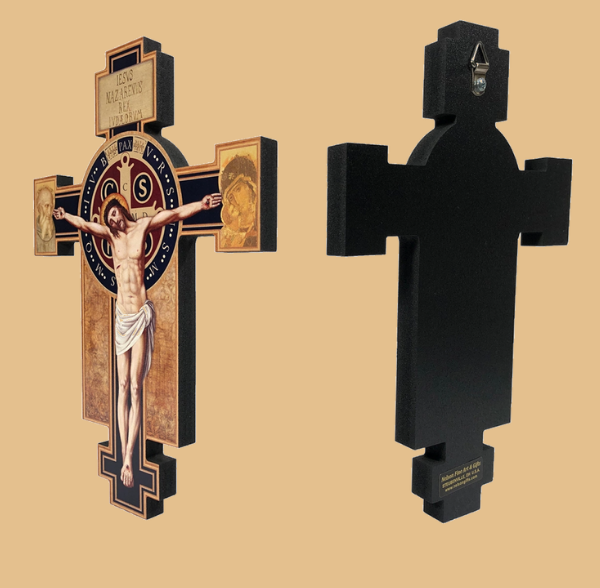 Crucifix front and back