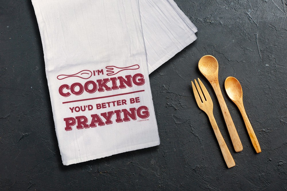 Catholic Tea Towels