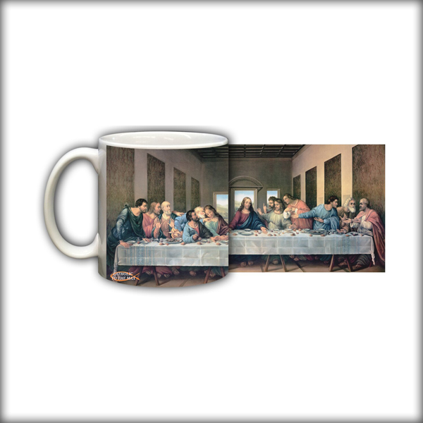 Last Supper by Da Vinci Restored Mug