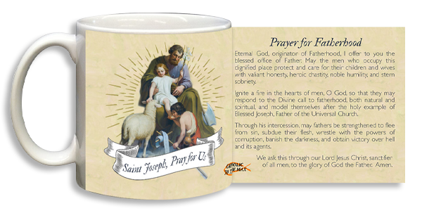 Prayer for Fatherhood Mug