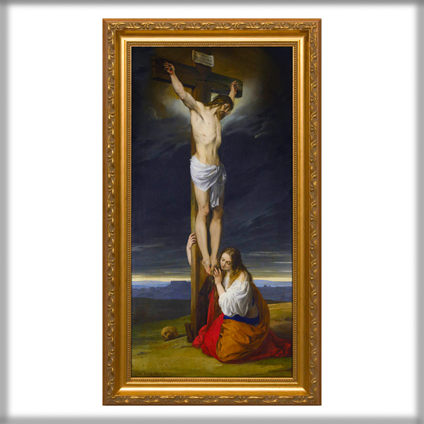 Crucifixion with Mary Magdalene Kneeling