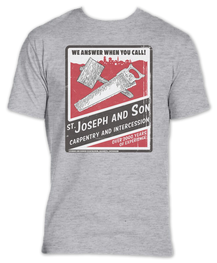 St Joseph and Son Tshirt