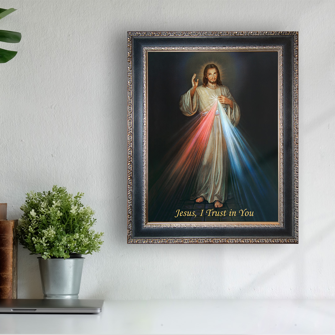 LIMITED EDITION Divine Mercy Canvas