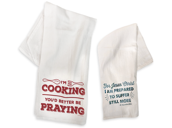 Catholic Tea Towels