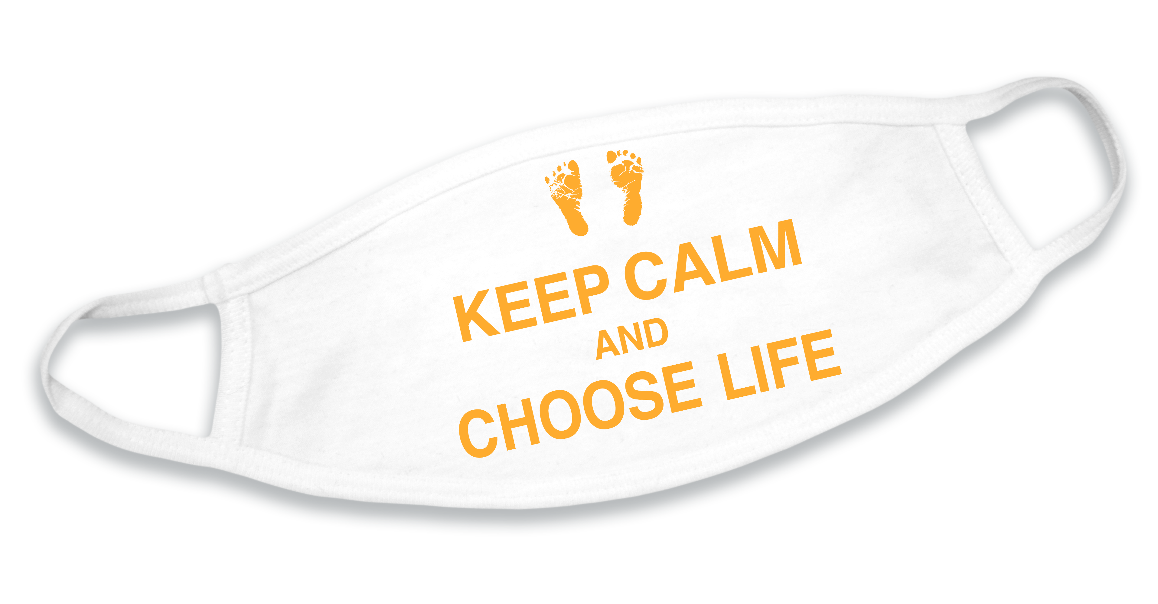 Keep Calm and Choose Life Mask