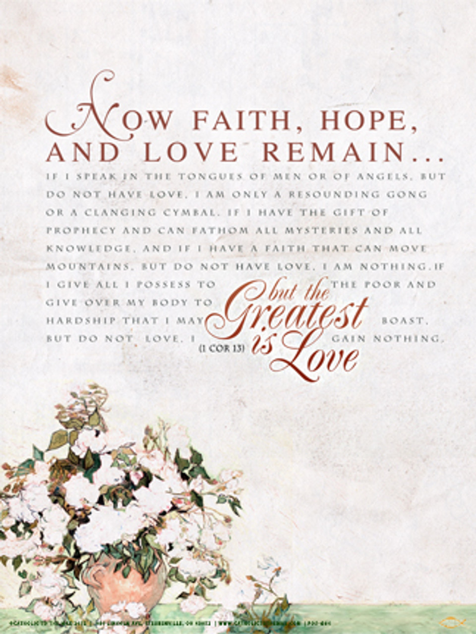 1 Corinthians 13 Poster