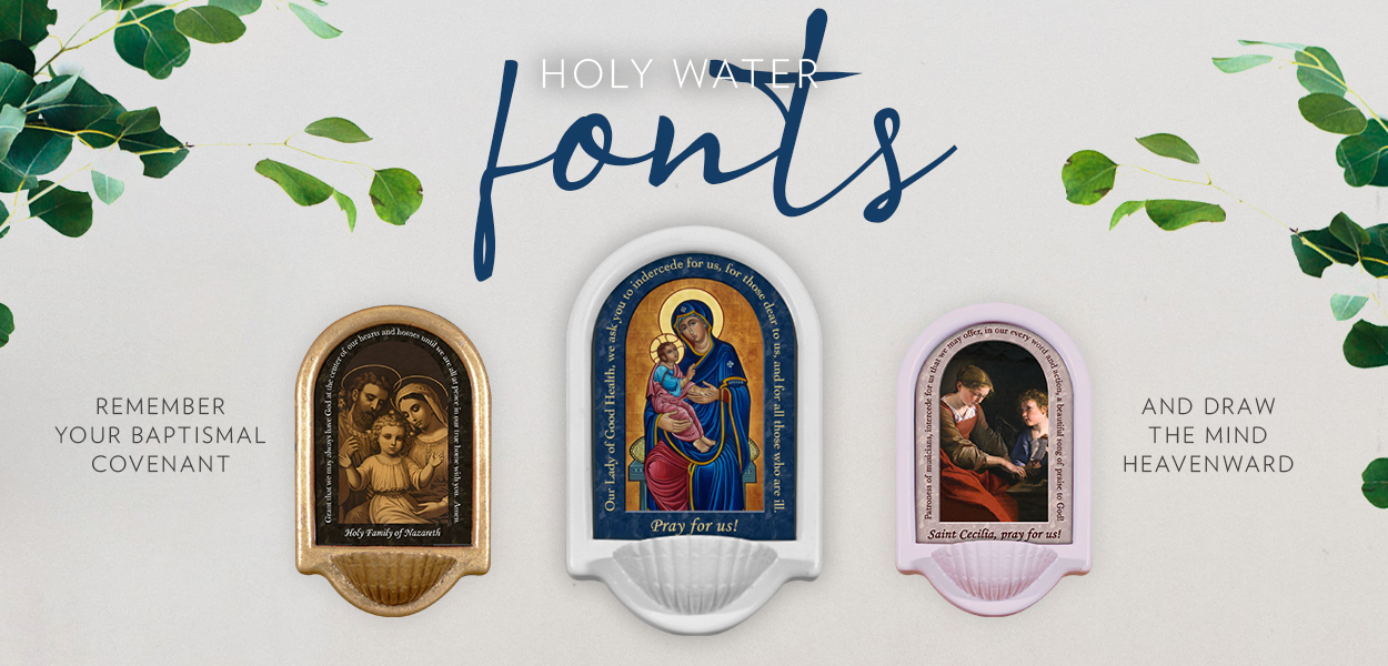 Catholic Holy Water Fonts