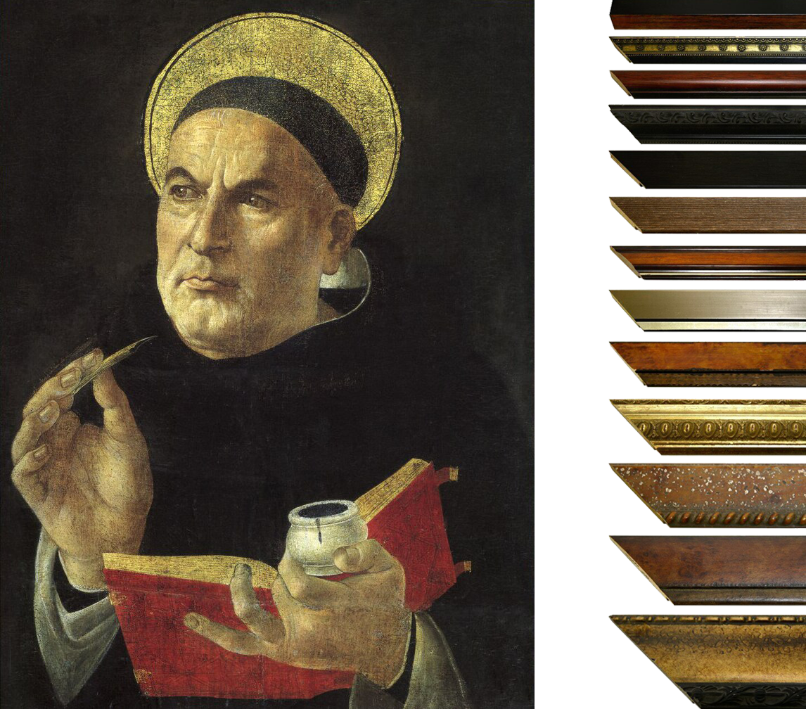 LIMITED EDITION St Thomas Aquinas Canvas