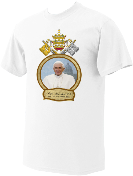 Pope Benedict XVI Commemorative T-Shirt