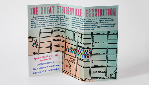 Steubenville Eggsibition Map