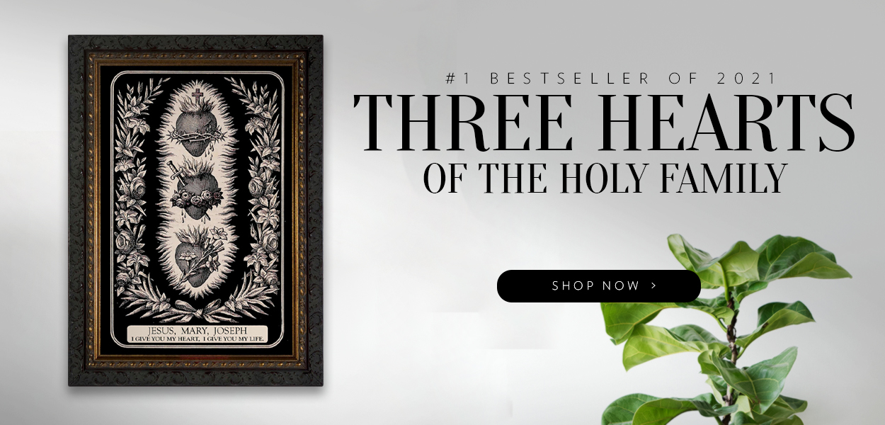 Three Hearts Holy Family