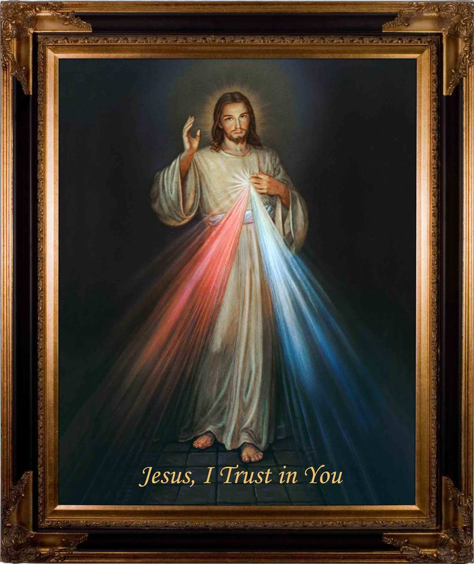 Divine Mercy Museum Framed Canvas