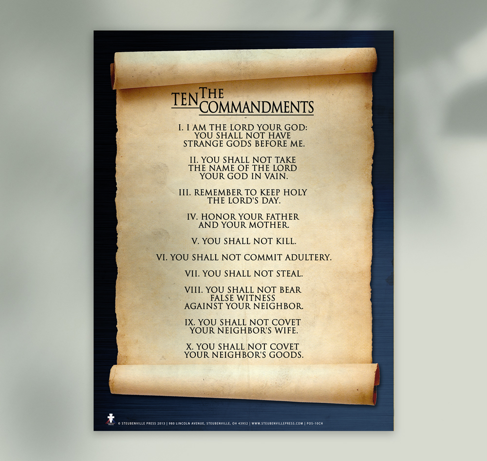 10 Commandments Poster