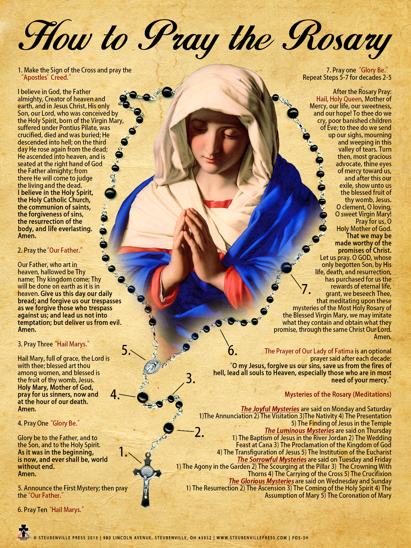 How to Pray the Rosary
