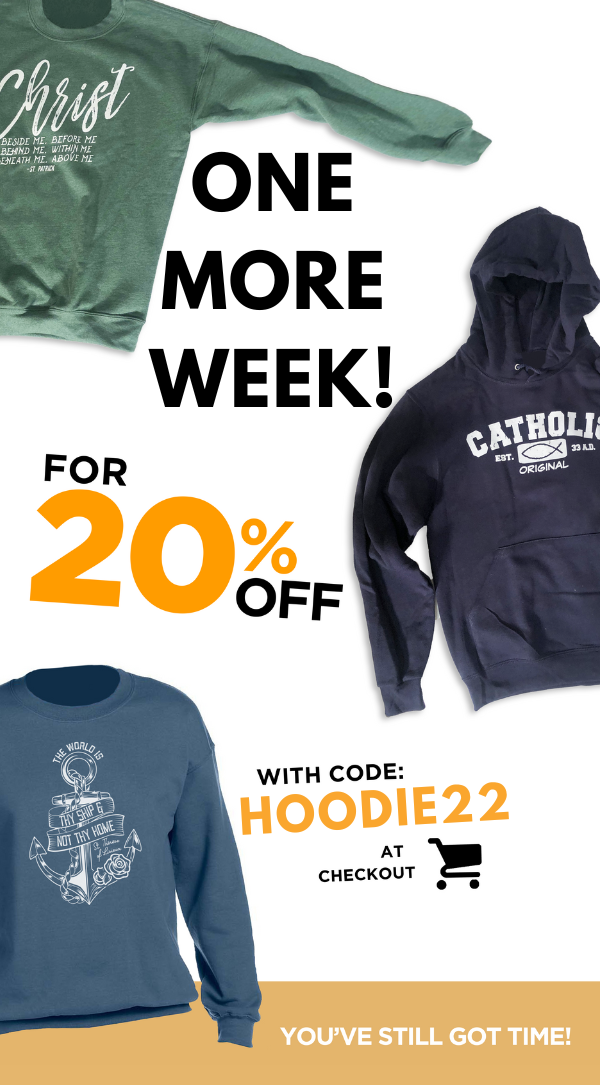 Catholic Hoodies and Crewnecks