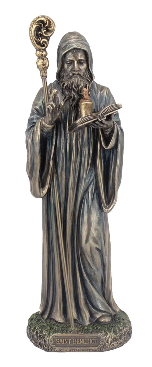 St. Benedict statue