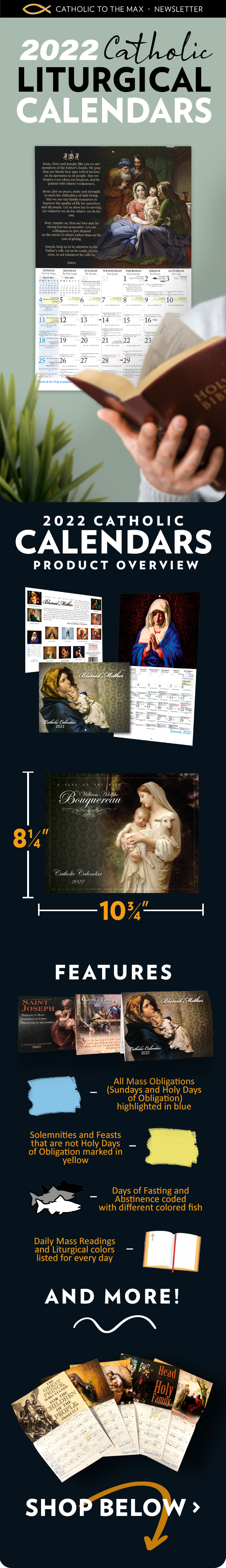 Catholic Calendars 