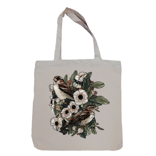 Lilies & Sparrows tote