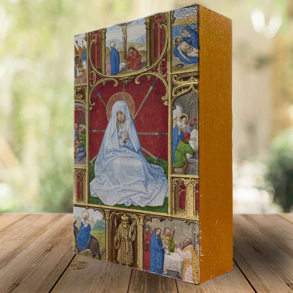 “Seven Sorrows of Mary“ Icon Block