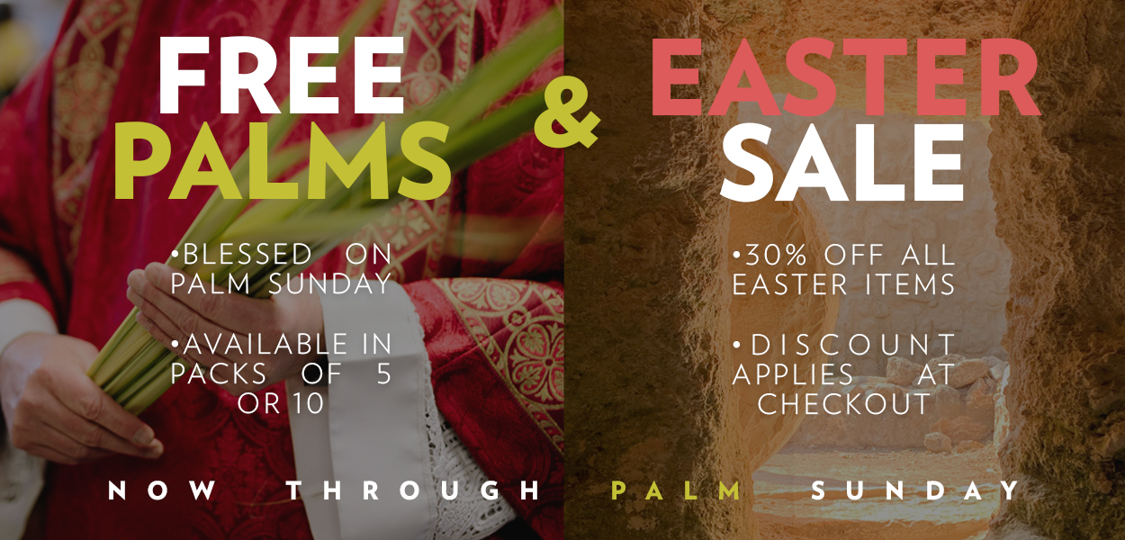 FREE PALMS and 30% OFF Easter Sale