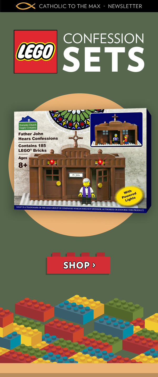 LEGO confessional set