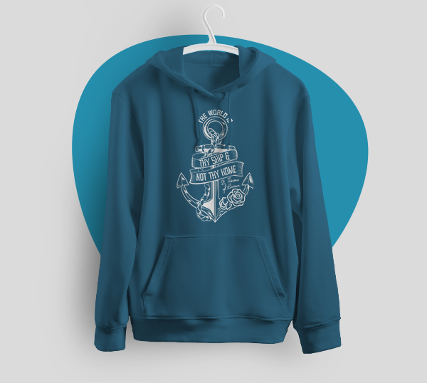 The World Is Thy Ship Hoodie