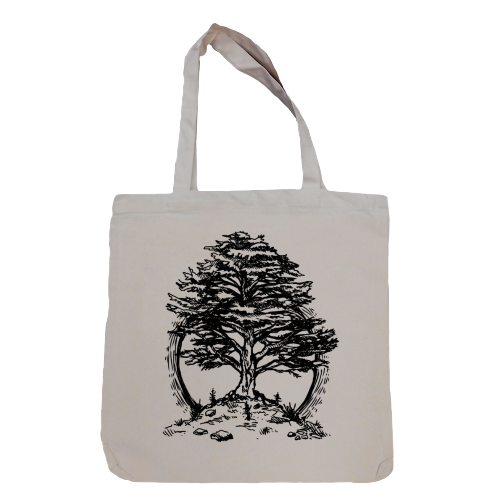 Cedar of Lebanon tote