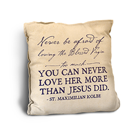Rustic Pillow Mary