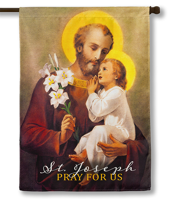 St. Joseph (Pray for Us) Flag