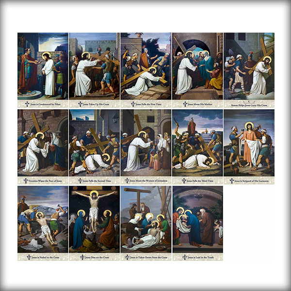 Emmrich Outdoor/Indoor Stations of the Cross Aluminum Prints