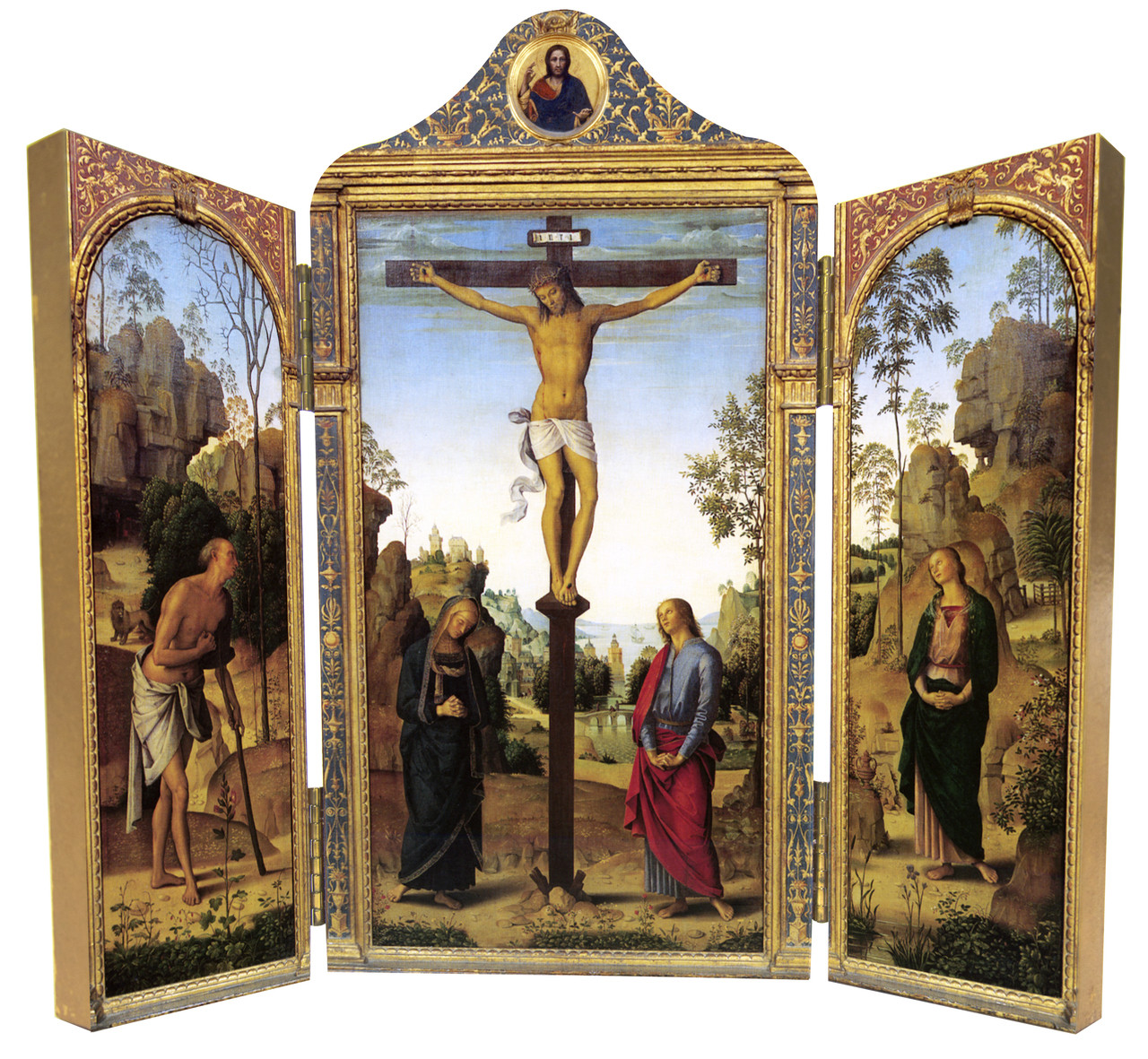 Crucifixion by Perugino