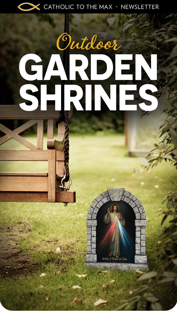 Catholic Outdoor Garden Shrines