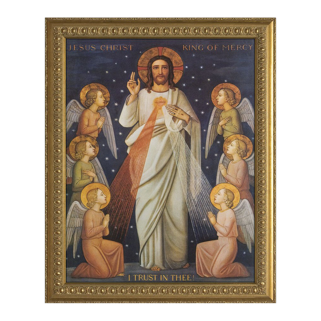 King of Divine Mercy Church Sized Canvas
