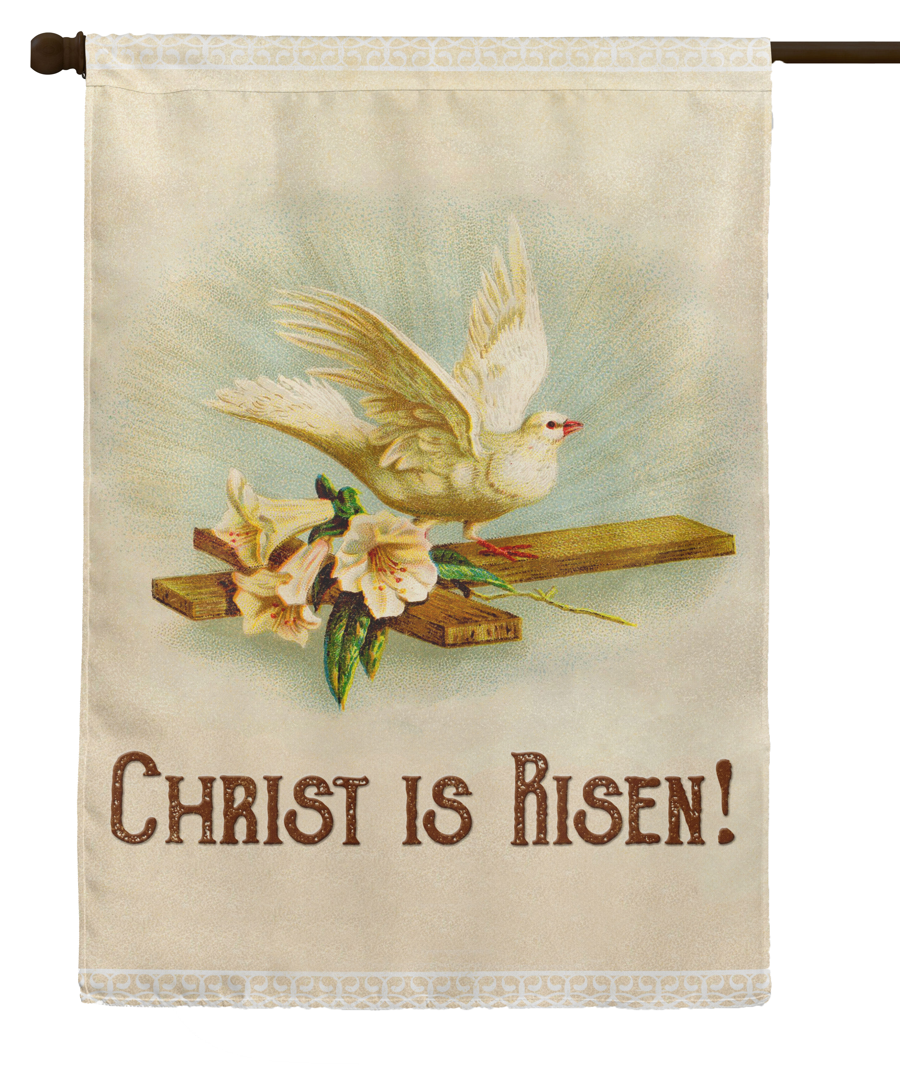 Christ is Risen House Flag