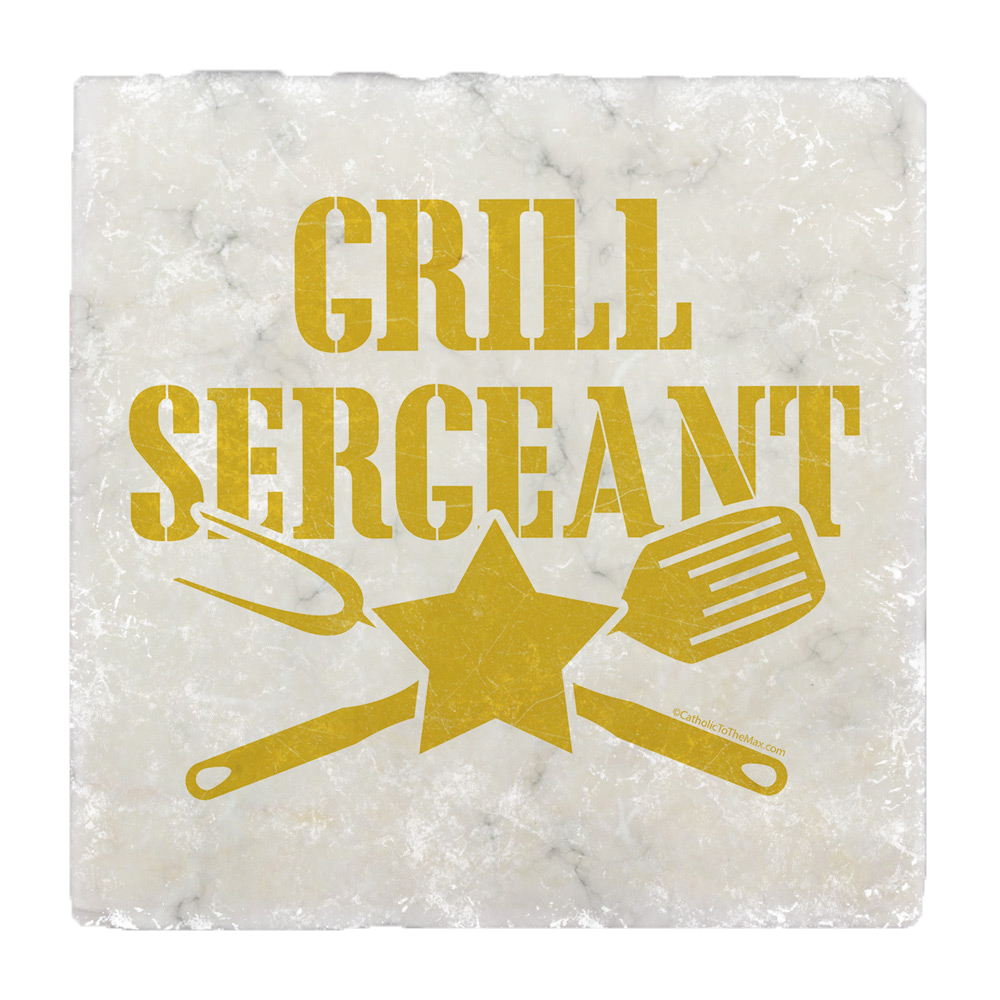 Grill Sergeant Coaster