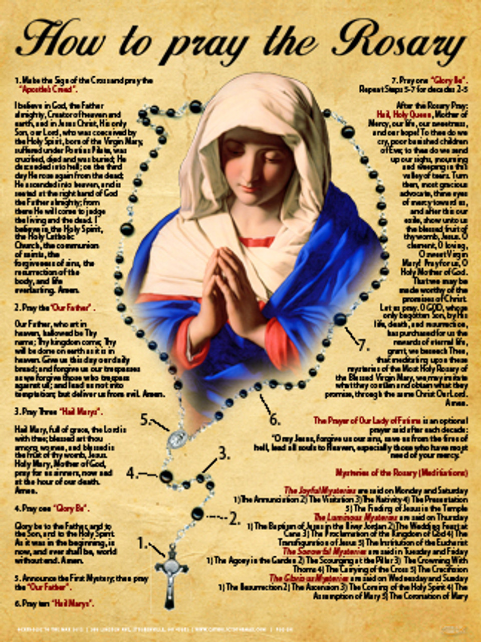 How to Pray the Rosary