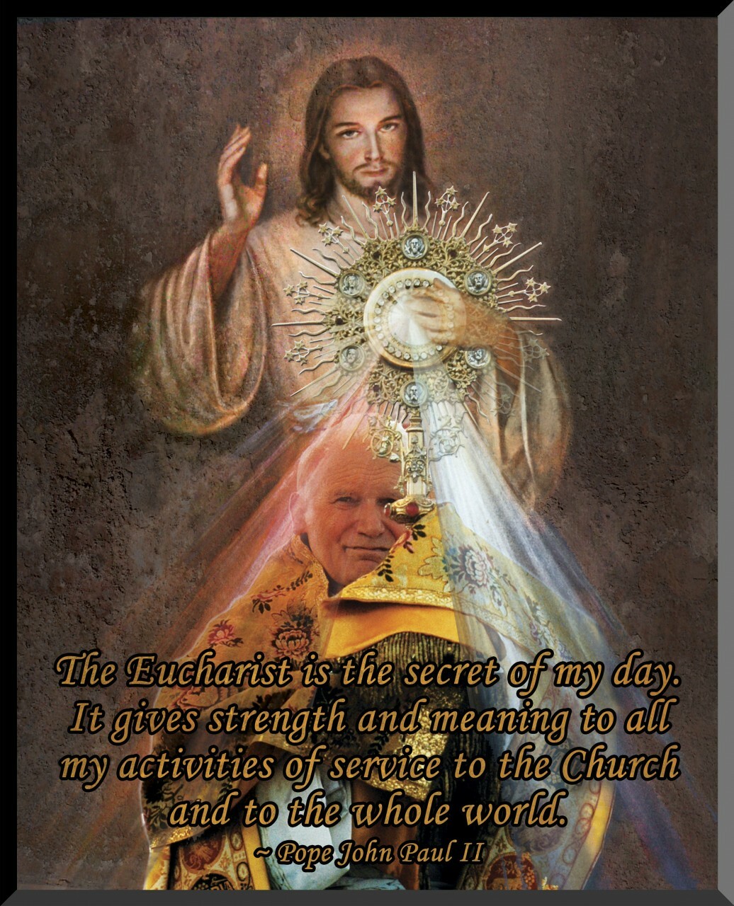 JPII and Eucharist