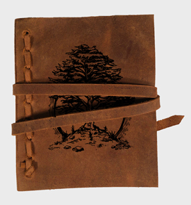 Cedar Leather Journal
