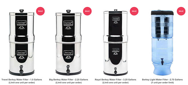 Berkey Water Filters