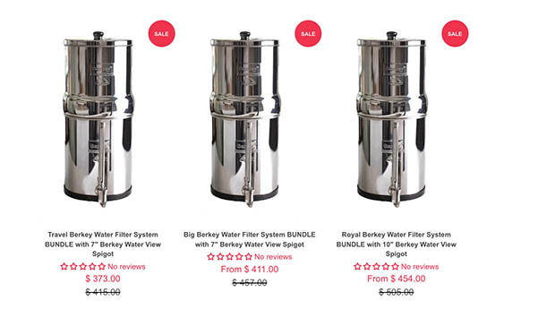 Berkey Bundles