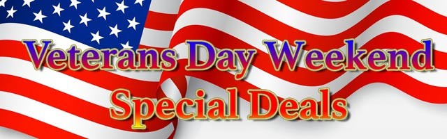 $25 OFF - Veterans Day