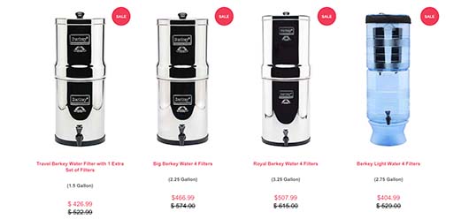 Berkey Special Promo