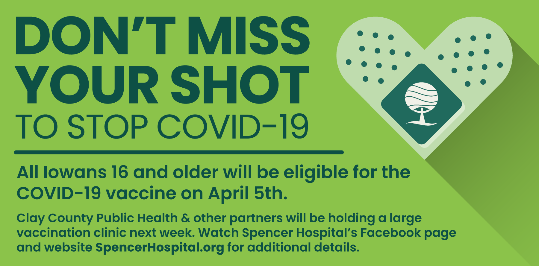 Don't Miss Your Shot To Stop COVID-19