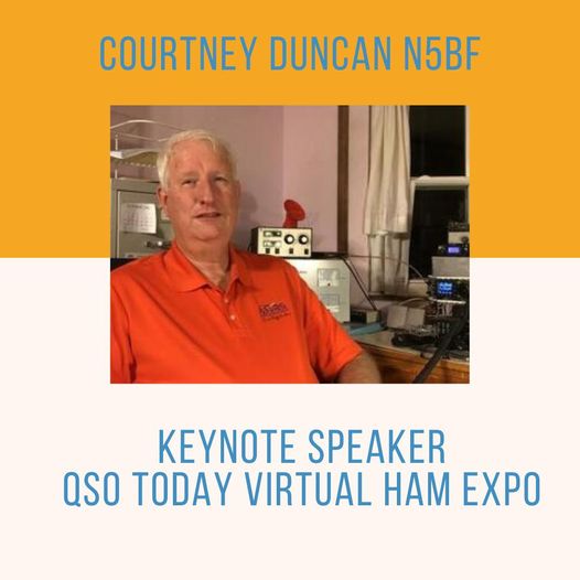 Courtney Duncan N5BF Keynote Speaker