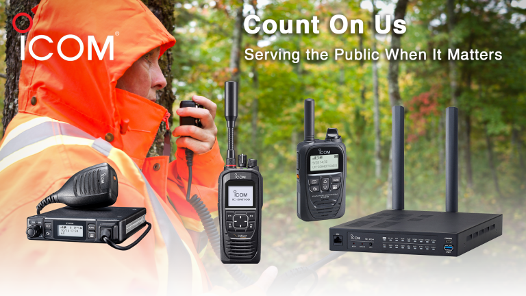 Icom - the Outdoors are calling