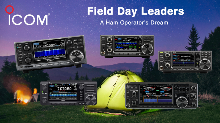 Icom - the Outdoors are calling