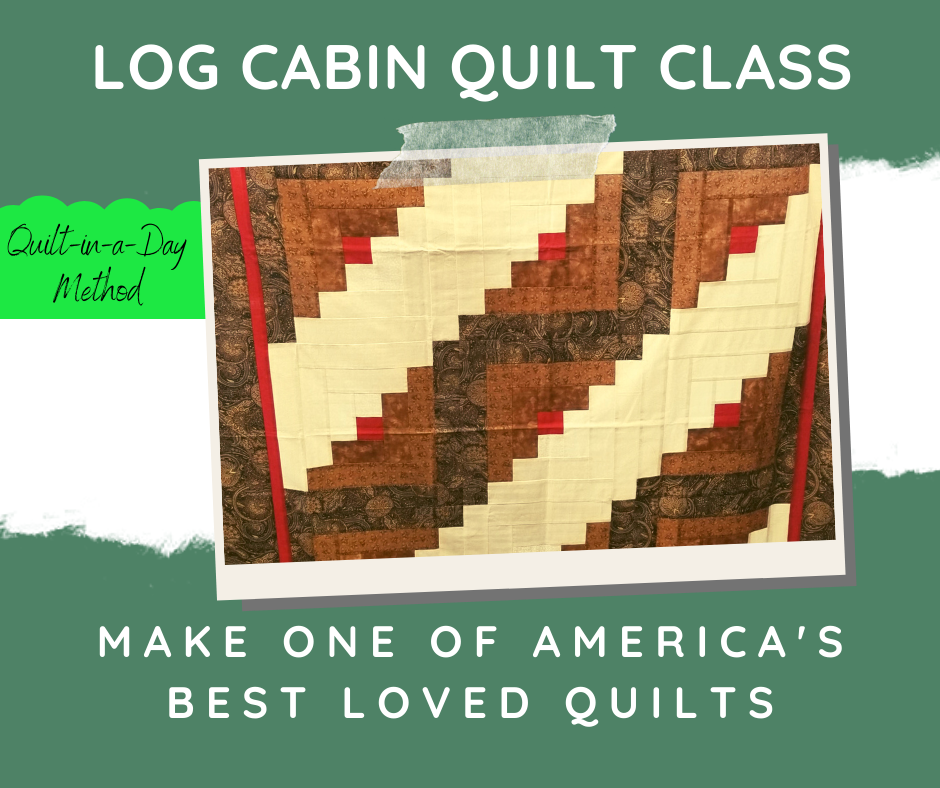 Quilt in a Day Log Cabin Quilt picture